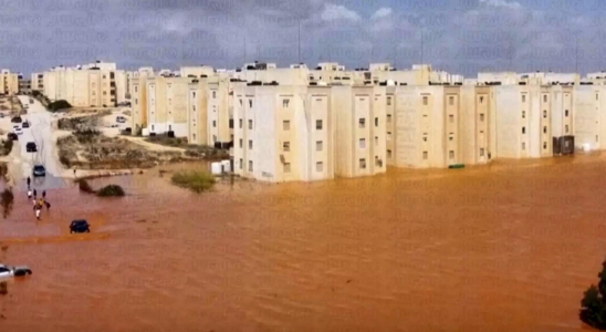 Ueberschwemmungen in Libyen befuerchten dass 2000 Menschen ums Leben kommen