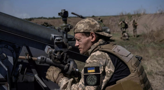 Ukrainer „Gehoert nicht dorthin Ukrainer weichen der Front aus