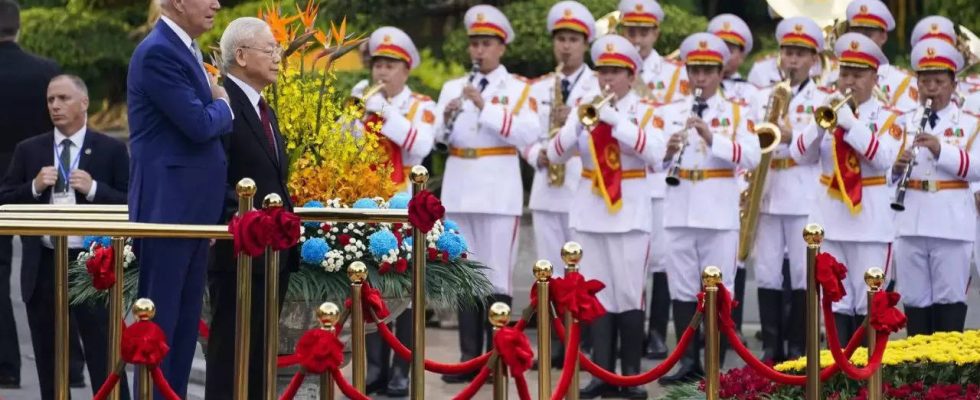 Vietnam Augenmerk auf Ausbau der Beziehungen zwischen China den USA