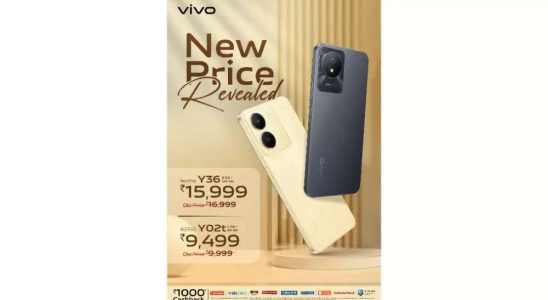 Vivo Y36 und Vivo Y02T erhalten eine Preissenkung