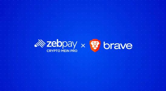 Zebpay ZebPay arbeitet mit Brave zusammen um die Uebertragung und