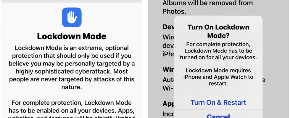 iOS 17 enthaelt diese neuen Sicherheits und Datenschutzfunktionen