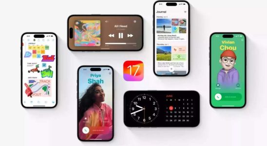 iOS 17 fuer iPhones erscheint heute Veroeffentlichungszeit einzigartige Funktionen Liste