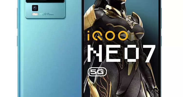 iQoo Neo 7 erhaelt in Indien eine Preissenkung So viel