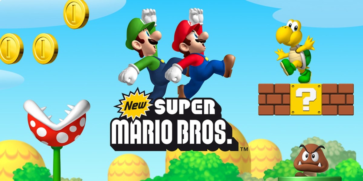 Neuer Super Mario Bros.-Header