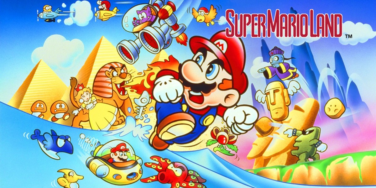Super Mario Land 2 Kopfzeile