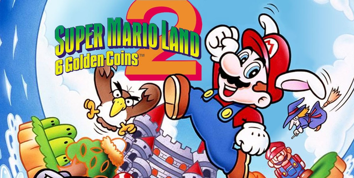 Super Mario Land 2 Goldmünzen-Kopfzeile