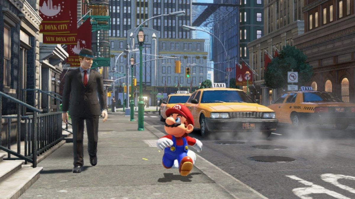 Super Mario Odyssey New Donk City Nintendo-Perfektion