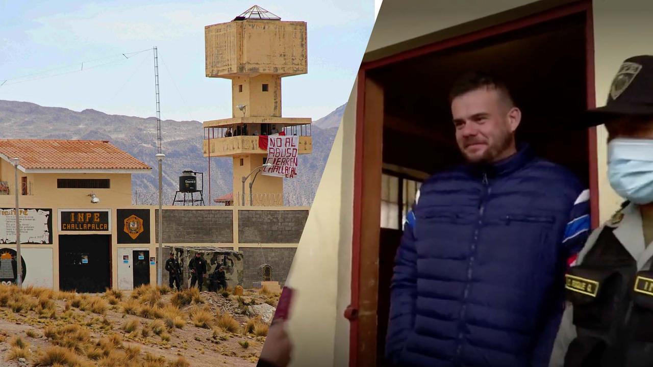 Beeld uit video: Joran van der Sloot laat cel in beruchte Peruaanse gevangenis zien