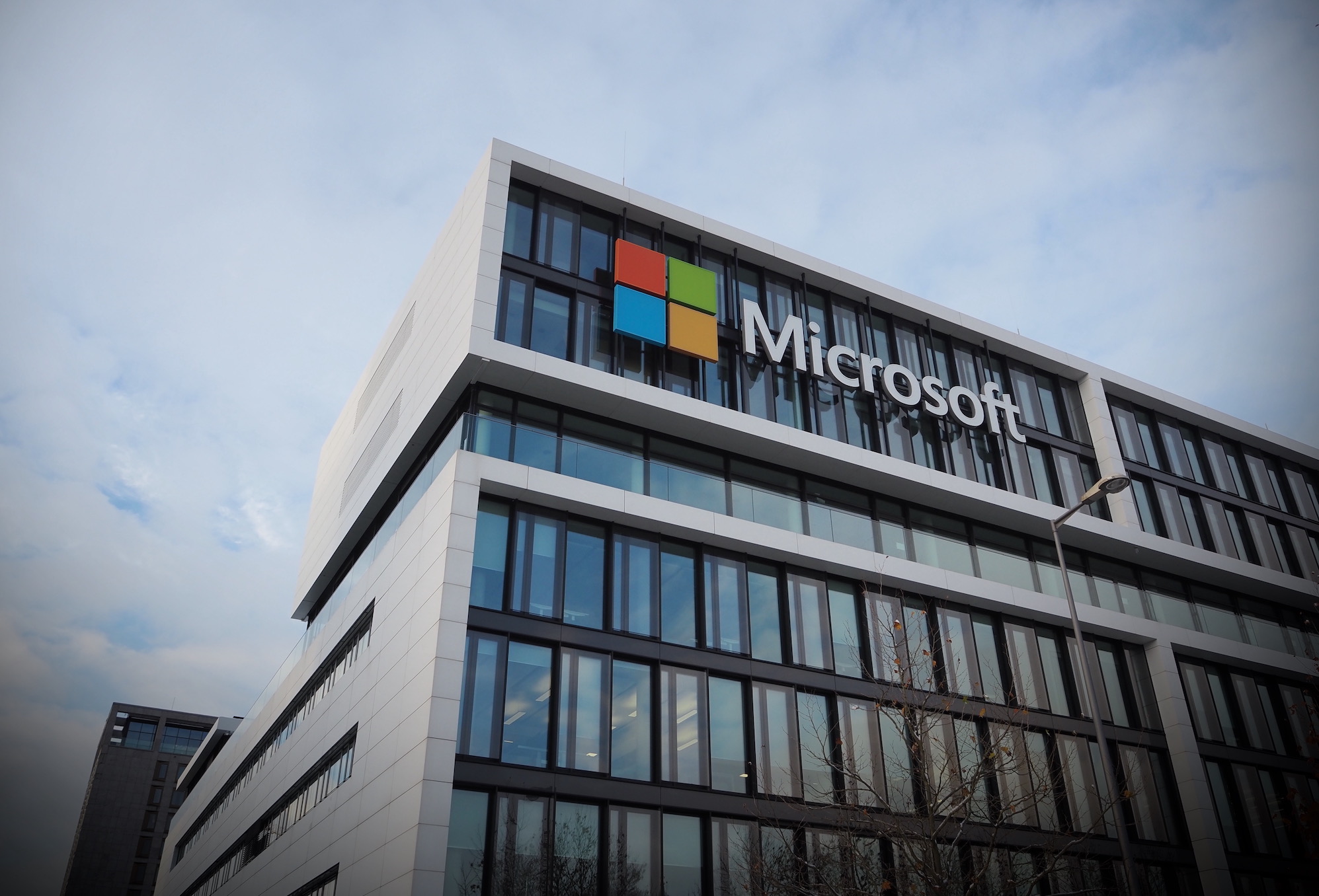 ein Foto des Microsoft-Campus in Deutschland