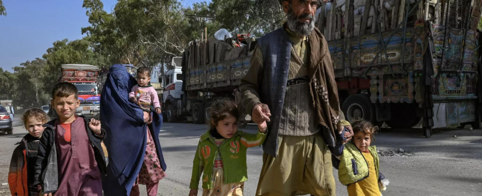 Aussterbeereignis Gehen oder mit Massnahmen rechnen sagt Pakistan zu afghanischen