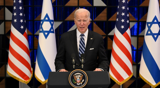 Aussterbeereignis Israel Palaestina Krieg Biden sagt er unterstuetze die Zwei Staaten Loesung