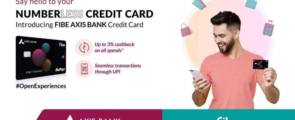 Axis Bank Axis Bank fuehrt Indiens erste zahllose Kreditkarte ein