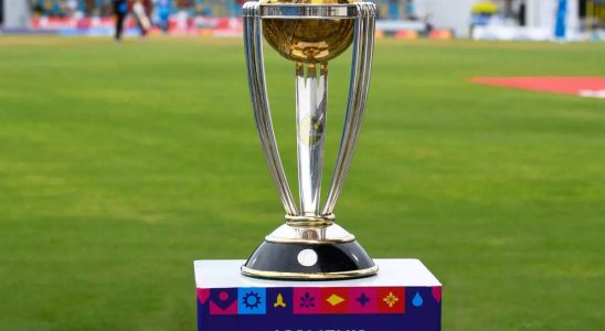 Cricket Weltmeisterschaft Cricket Weltmeisterschaft 2023 Disney Hotstar stellt waehrend des Spiels Indien