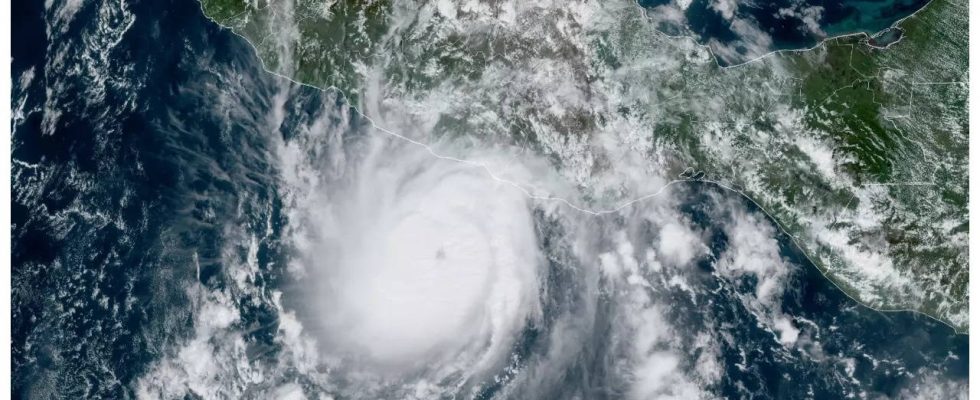 Der potenziell „katastrophale Hurrikan Otis steuert auf Mexiko zu