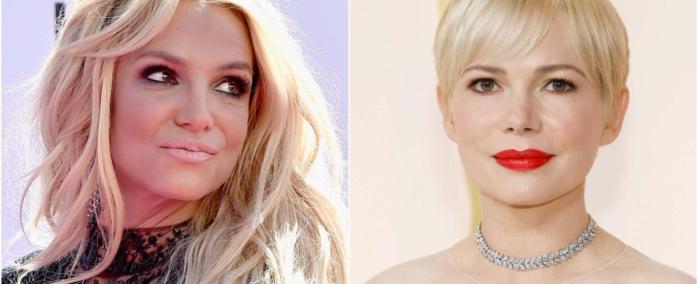 Die Memoiren von Britney Spears werden von Michelle Williams erzaehlt