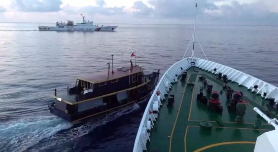 Die Philippinen sagen ihr Schiff sei nicht illegal in einen