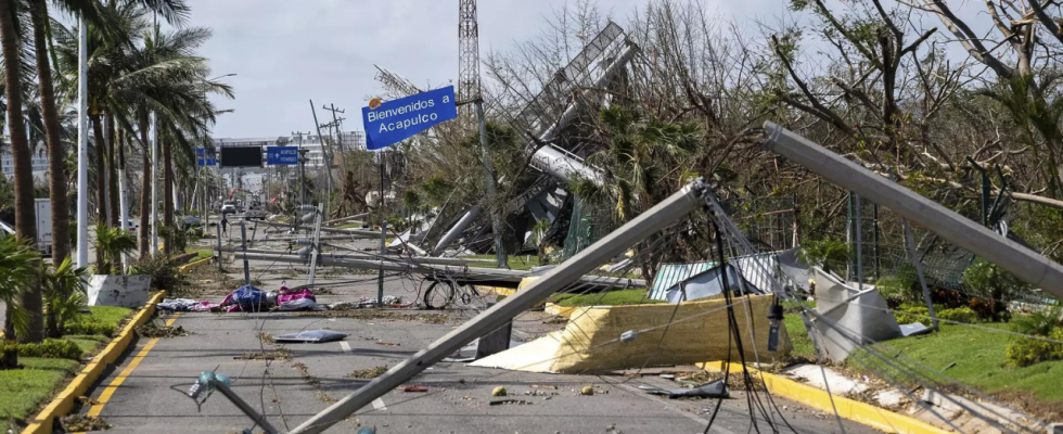 Die mexikanischen Sicherheitsbehoerden erhoehen die Zahl der Todesopfer durch Hurrikan
