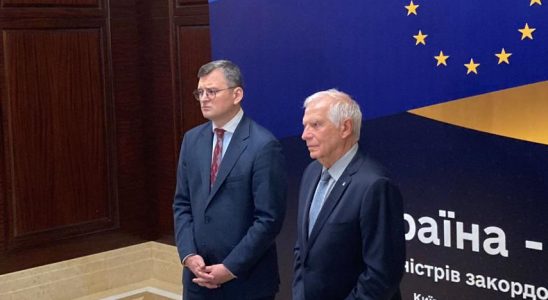EU Aussenminister treffen sich in Kiew Musk schikaniert Selenskyj Krieg