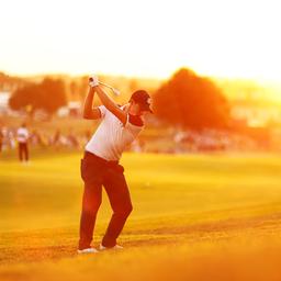 Europaeische Golfer behalten nach dem zweiten Tag des Ryder Cups