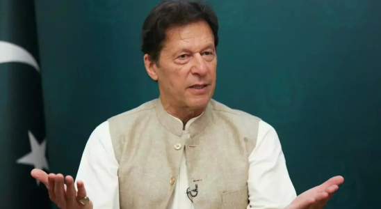 Gewalt am 9 Mai Der ehemalige pakistanische Ministerpraesident Imran Khan