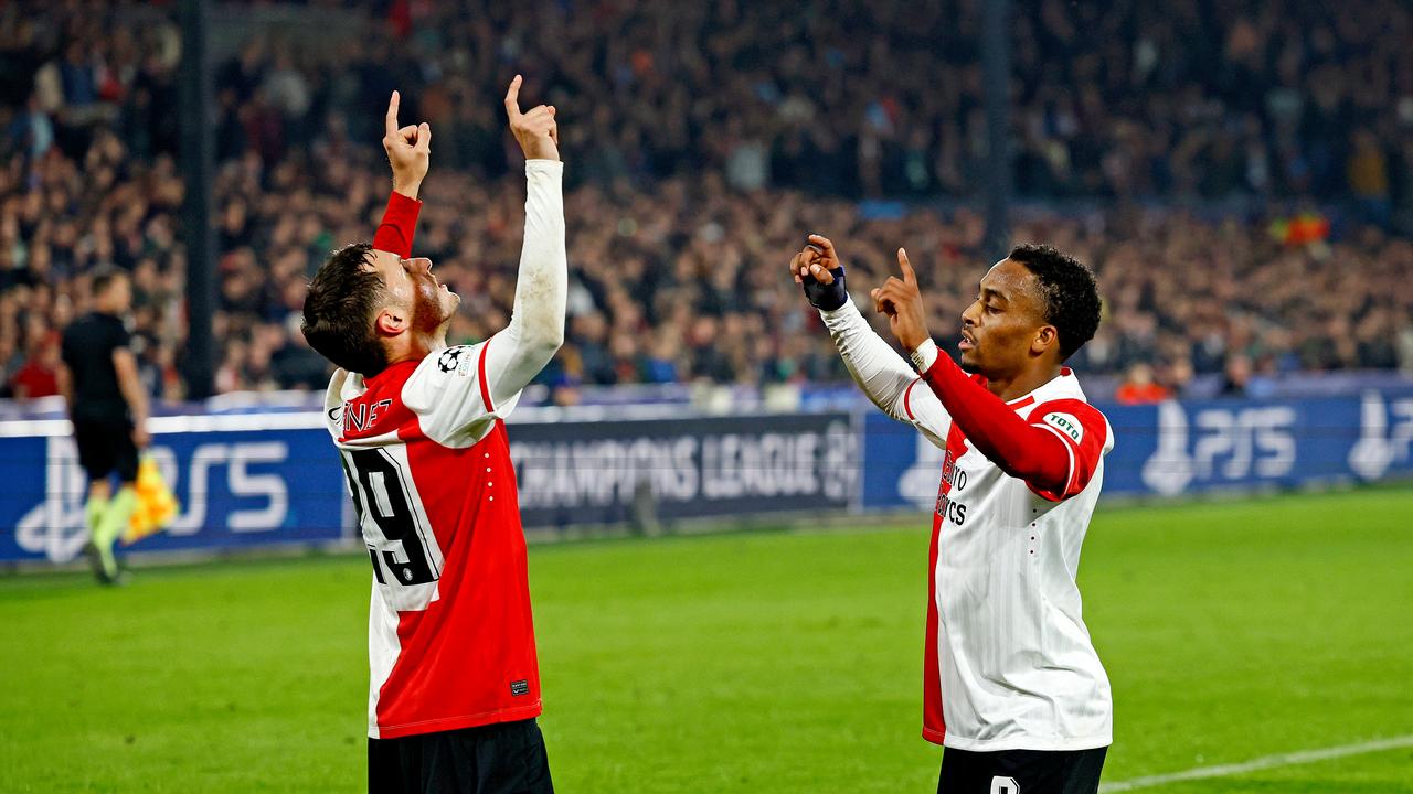 Beeld uit video: Samenvatting: Feyenoord-Lazio (3-1)