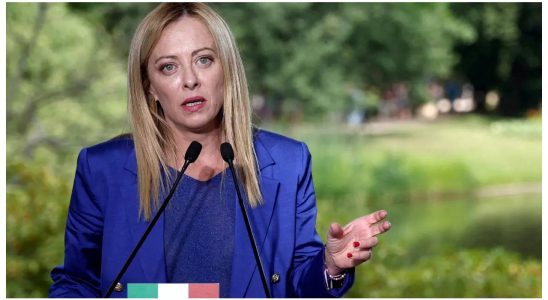 Giorgia Melonis erster Jahrestag als italienische Ministerpraesidentin wird durch die
