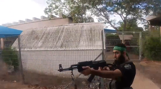 Hamas fuehrt Amoklauf durch israelisches Militaer veroeffentlicht unbearbeitetes Video der