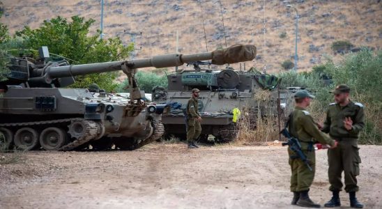 Hisbollah und Israel liefern sich einen Schusswechsel waehrend israelische Soldaten