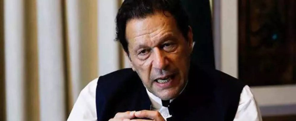Imran Imran Khan im Chiffre Fall angeklagt im Falle einer Verurteilung