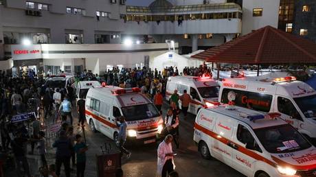 Israel greift in der Naehe von Gazas groesstem Krankenhaus zu