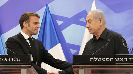 Macron will dass die Anti IS Koalition gegen die Hamas vorgeht –
