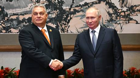 NATO Gesandte halten „Notfallsitzung zu Gespraechen zwischen Putin und Orban ab