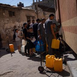 Nach Angaben der USA oeffnet Israel den Wasserhahn zum suedlichen