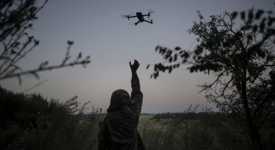 Nach Angaben der Ukraine haben russische Drohnen ein Gebiet in