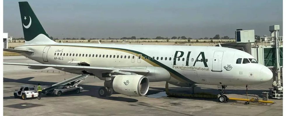 Pakistan International Airlines steht kurz vor der Schliessung da innerhalb