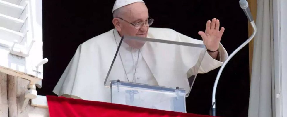 Papst Franziskus Papst Franziskus eroeffnet ein grosses Treffen im Vatikan