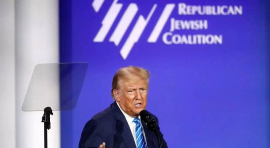Praesidentschaftskandidaten der US Republikaner preisen in Reden vor juedischen Spendern die