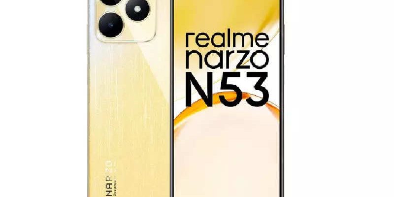 Realme Narzo N53 8GB Variante in Indien eingefuehrt Preis technische Daten