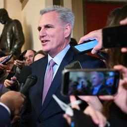 Republikaner McCarthy als Sprecher des US Repraesentantenhauses verdraengt Im Ausland