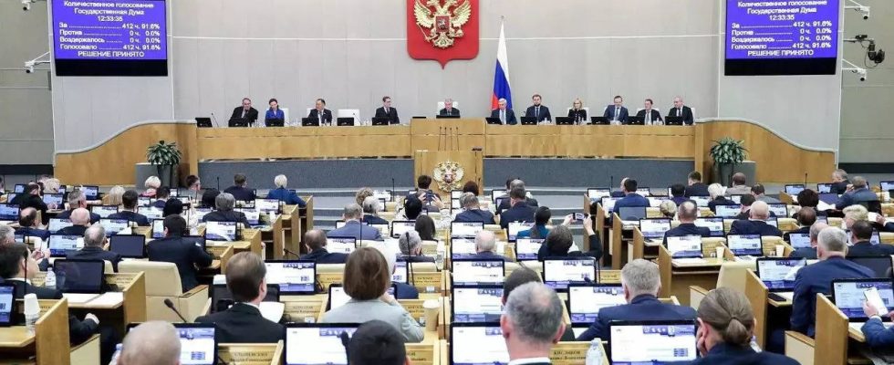 Russland Russische Gesetzgeber stimmen dafuer die Ratifizierung des Atomteststoppvertrags abzuschaffen