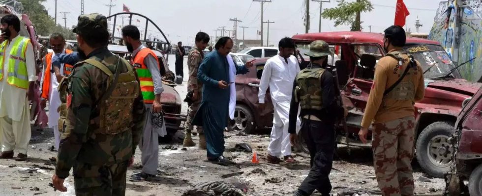 Selbstmordanschlag in Mastung „Genug ist genug sagt die Regierung Belutschistans