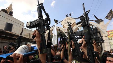Sind Hamas Kaempfer die amerikanische Waffen einsetzen fuer die Ukraine bestimmt