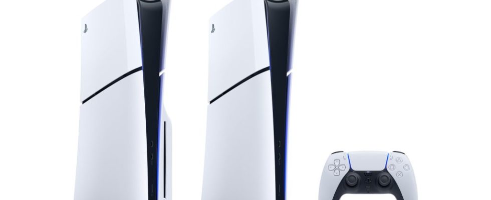 Sony stellt fuer diese Weihnachtszeit die neue PS5 Slim vor