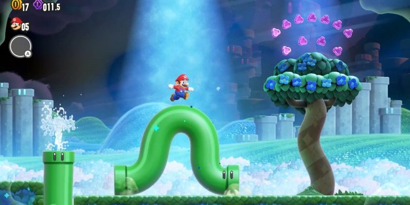 Super Mario Bros Wonder Rezension in Bearbeitung