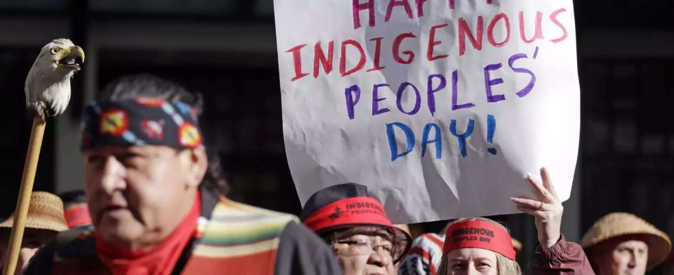 Tag der indigenen Voelker Was nah ist ist am Columbus Tag