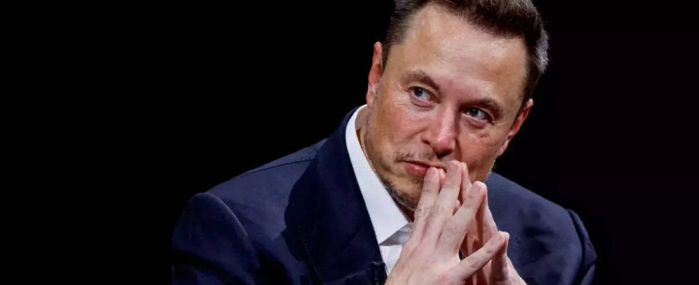 US Hilfe fuer die Ukraine Elon Musk CEO von Tesla scheint