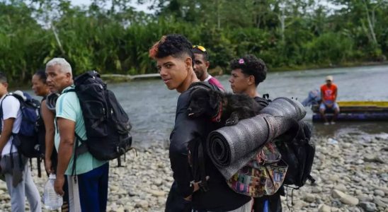Venezolanische Migranten Zuwandernde Venezolaner lassen sich von US Plan zur Wiederaufnahme