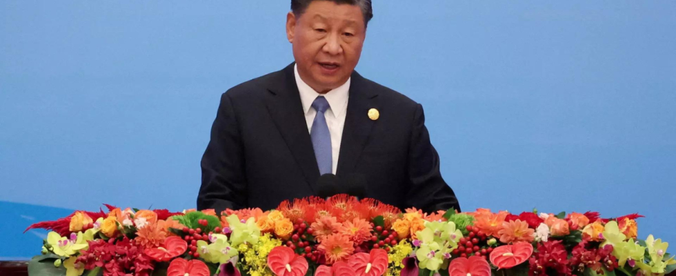 Xi Jinping Chinas Xi Jinping macht seinen ersten bekannten Besuch
