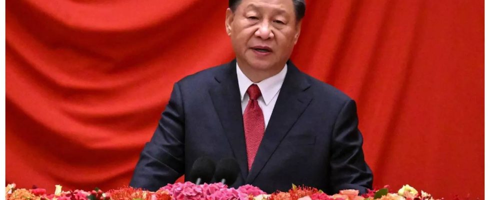 Xi Jinping Die USA warnen vor einer globalen Desinformationskampagne Chinas